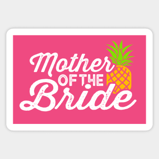 Mother of the Bride Matching Set - Beach Bride Mother of the Bride Shirt, Pineapple Bride Shirt, Wedding Party Shirt Sets Sticker